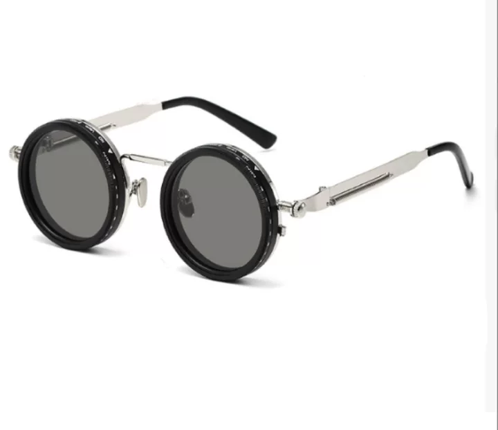 🕶️ 50 % RABATT NU! 🌞 Justerbara polariserade runda solglasögon – UV400-skydd, lätta och reptåliga ✨