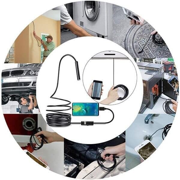 2026 💥3-i-1 plug-and-play endoskopkamera – kompatibel med Android, iPhone, iPad och PC