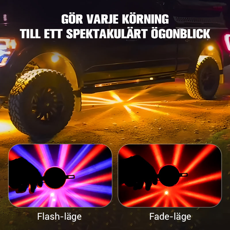 Universella vattentäta LED-chassibelysningar