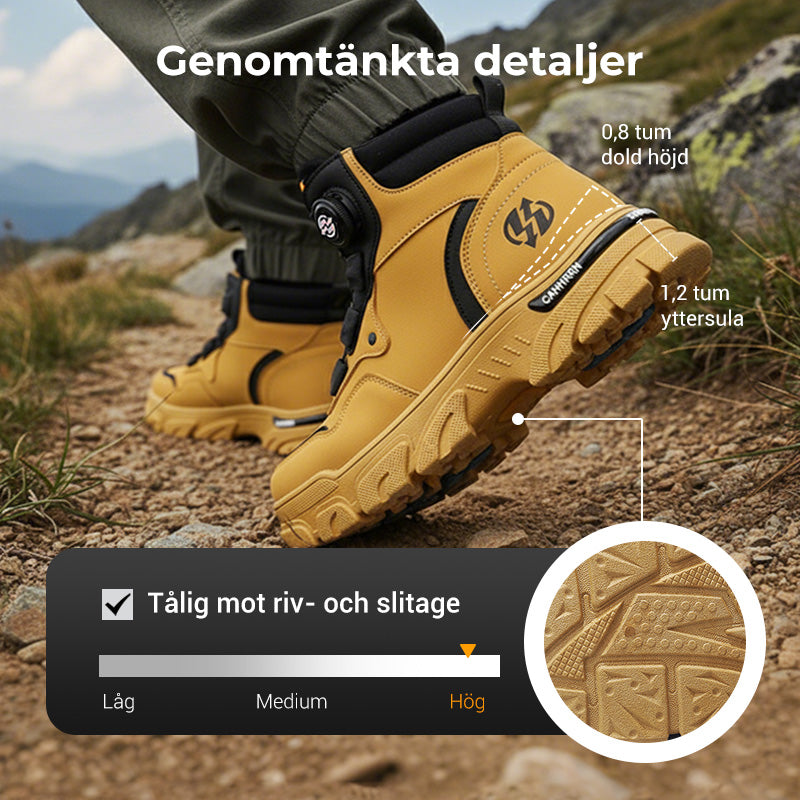⏳Tidsbegrenset spesialtilbud⏰Herresko med vrispenne (vanntett, sklisikker, komfortabel og pustende)