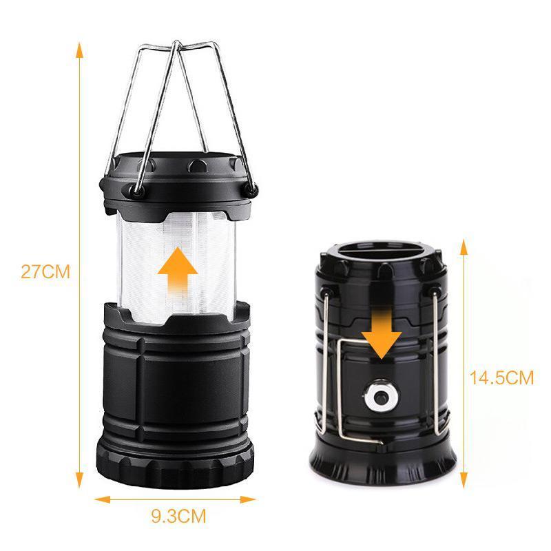 🔥3 i 1 LED-Flamma Campinglykta