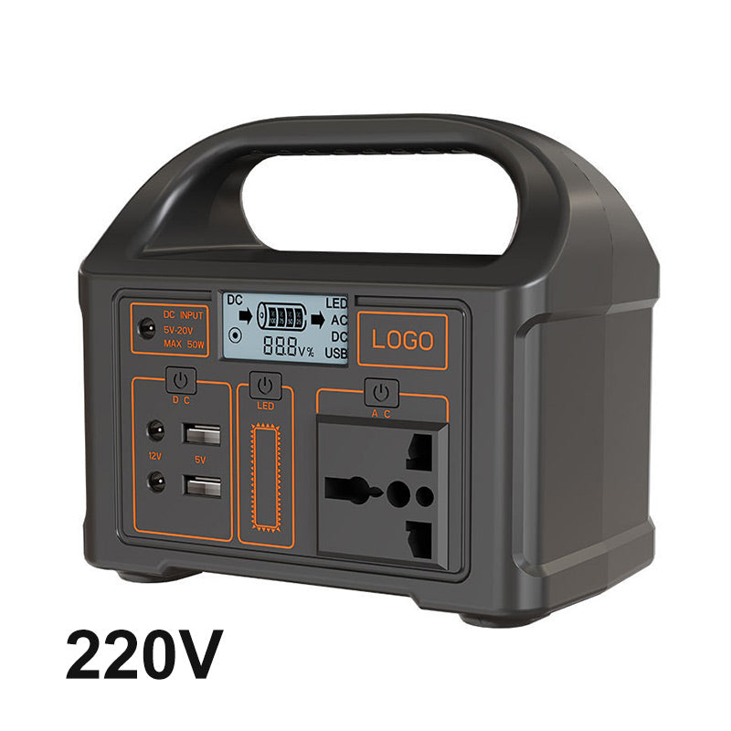 Bärbar nödkraftbank för utomhusbruk