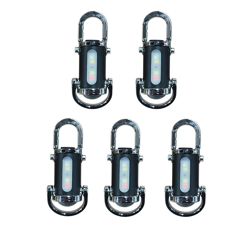 🔥Toppsalg🔥1200LM Superlys Mini Nøkkelring Lommelykt Vanntett 