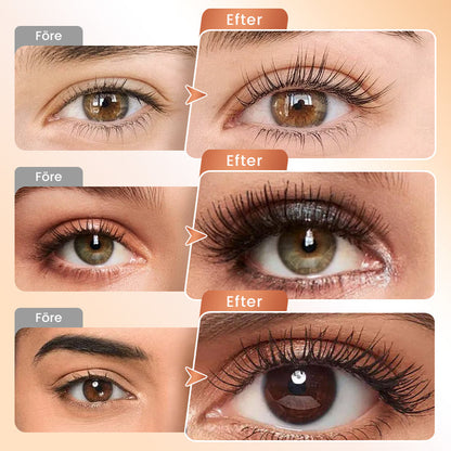 💄 KJØP 1 FÅ 1 GRATIS! ✨ Vannfast fibermaskara - Intens lengde og krøll med berikede fibre for klumpefri volum hele dagen 🌟👁️