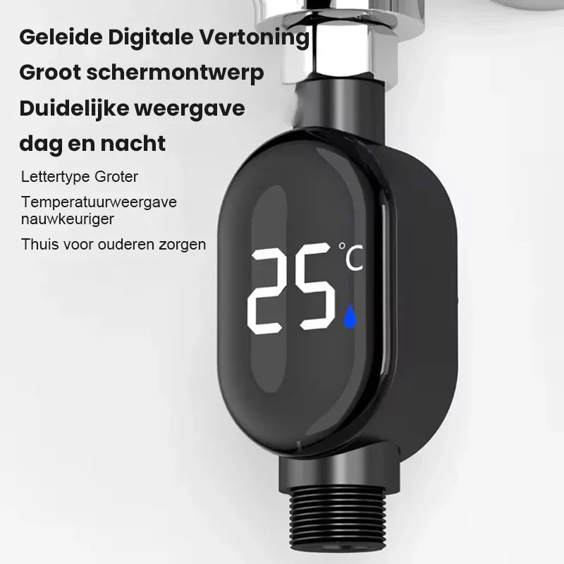 💧Duschtermometer🌡️ Inget mer gissande – omedelbar temperatur! 🚿