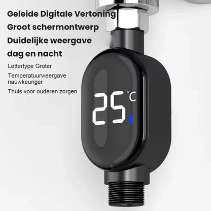 💧Duschtermometer🌡️ Inget mer gissande – omedelbar temperatur! 🚿