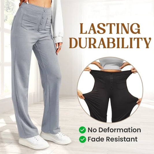 🔥Women's Casual High Waist Stretch Trousers✨