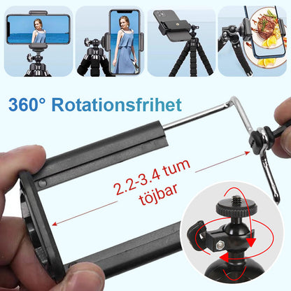 📸🔥 BLÄCKSFISK MINI STATIV – PERFEKT FÖR DIN SMARTPHONE & KAMERA!