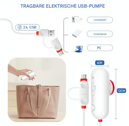 ⏰2025 Nyheter 50% rabatt Begränsad tid🔥USB Elektrisk Vakuumkompressionspåse - Spara utrymme och resa lätt!