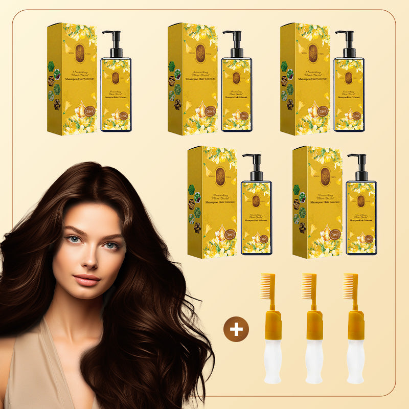 🔈🔈60% rabatt🔥Rent naturligt växtextrakt💥Vårdande växtbaserad hårfärg