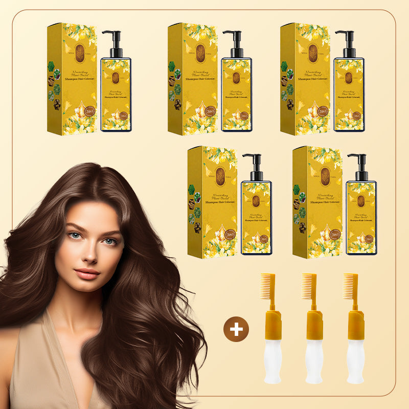 🔈🔈60% rabatt🔥Rent naturligt växtextrakt💥Vårdande växtbaserad hårfärg