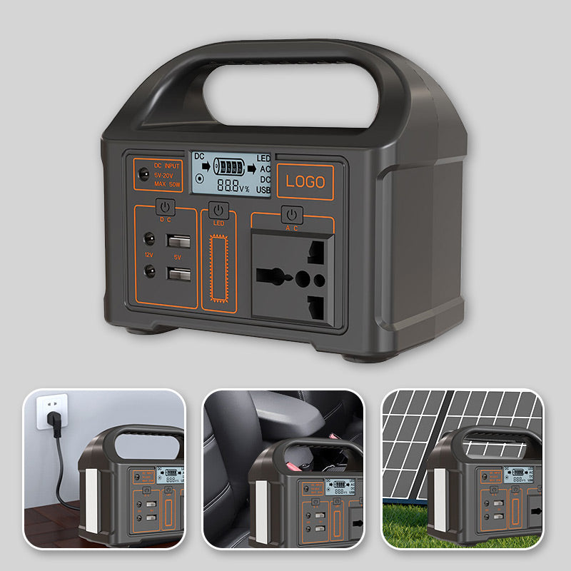 Bärbar nödkraftbank för utomhusbruk