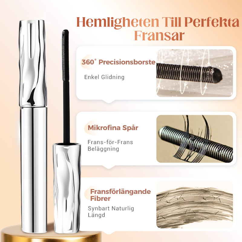 💄 KJØP 1 FÅ 1 GRATIS! ✨ Vannfast fibermaskara - Intens lengde og krøll med berikede fibre for klumpefri volum hele dagen 🌟👁️