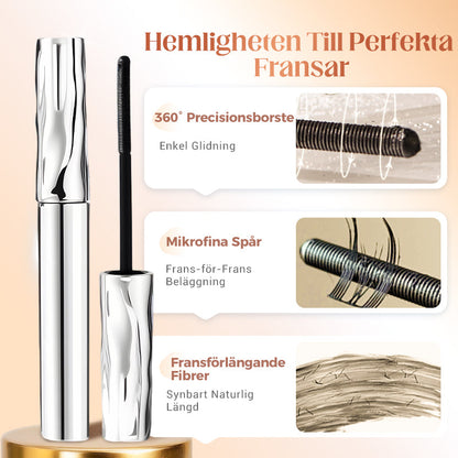 💄 KJØP 1 FÅ 1 GRATIS! ✨ Vannfast fibermaskara - Intens lengde og krøll med berikede fibre for klumpefri volum hele dagen 🌟👁️