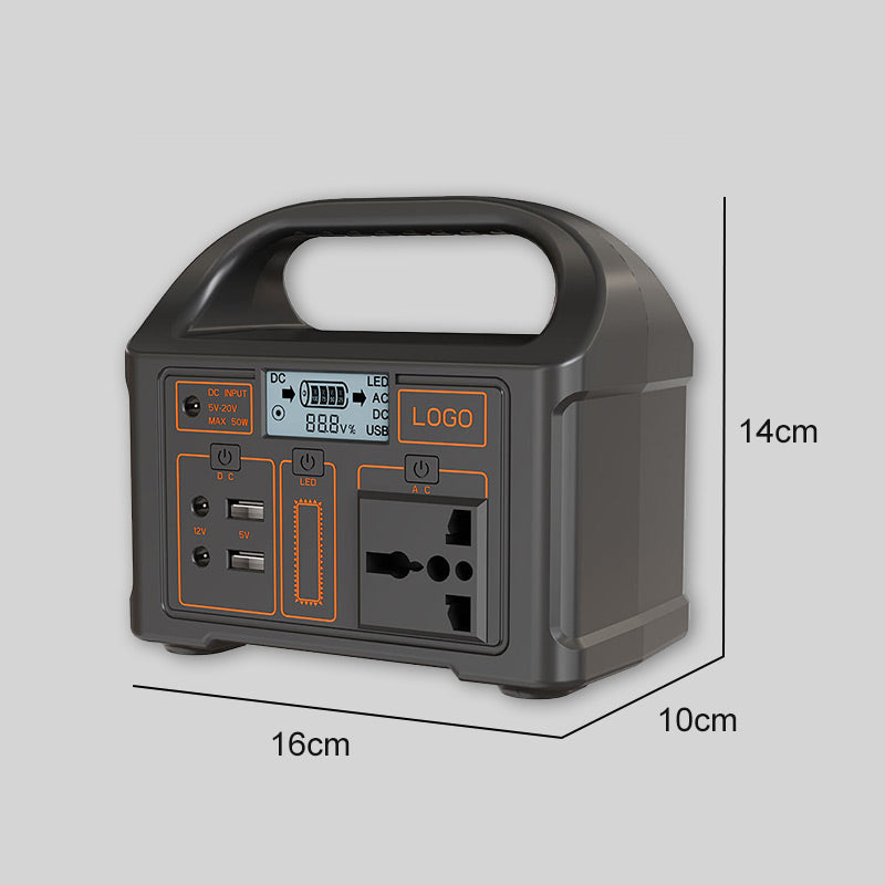 Bärbar nödkraftbank för utomhusbruk