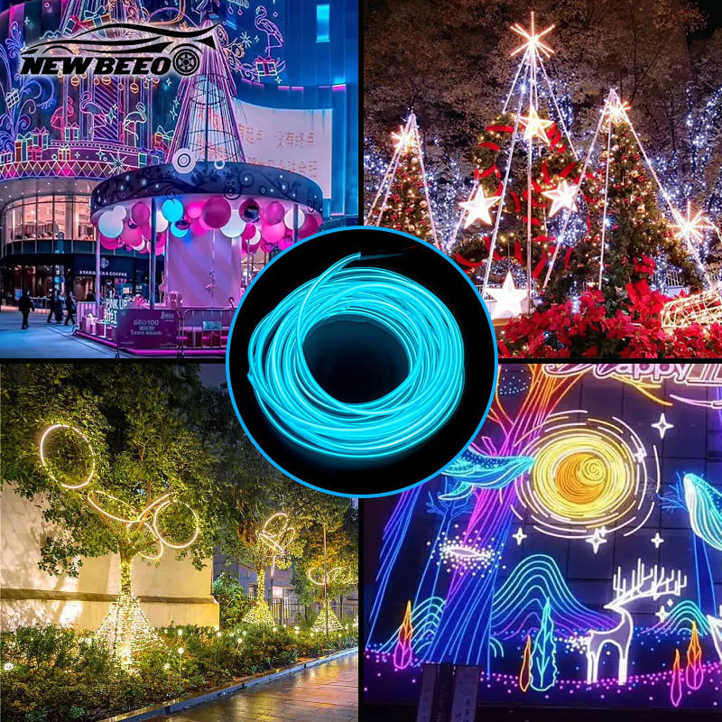 🚗✨ LED-ljusslinga för bilens interiör – anpassningsbar stämningsbelysning, enkel montering & snyggare bilmiljö 🌈💡