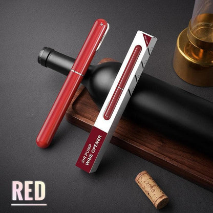 🍷 KJØP 2 FÅ 1 GRATIS! ⚡ Flaskeåpner med luftpumpe – Åpnes på 3 sekunder, stilig penndesign og inkluderer kran 🔧
