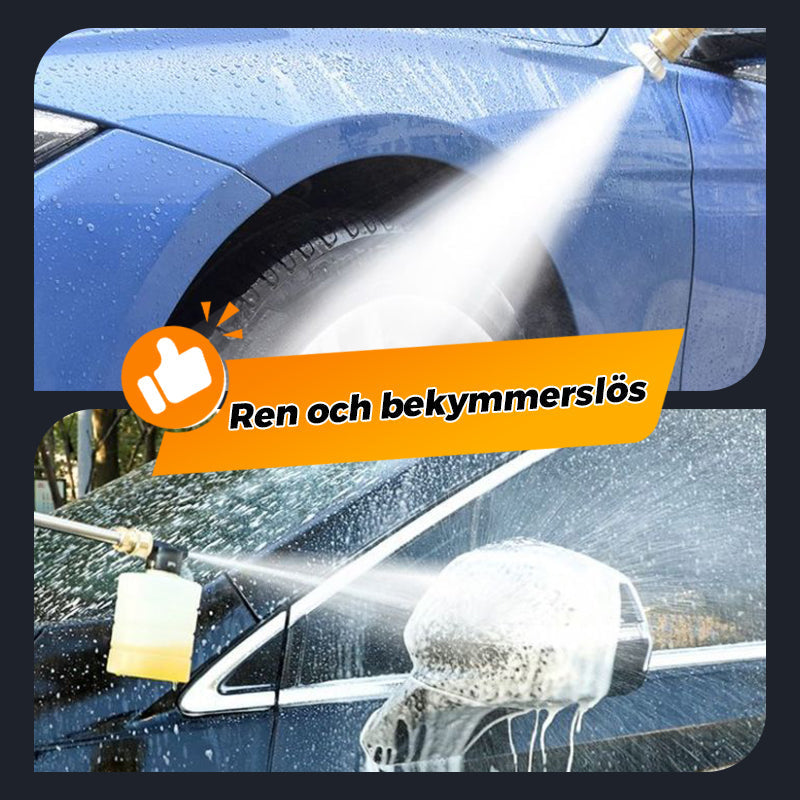 💦 69% RABATT 2025! ✨ Bärbar Sladdlös Högtryckstvätt - 20000mAh Batteri & 4 Munstycken för Bil, Cykel och Trädgård 🚗🌿
