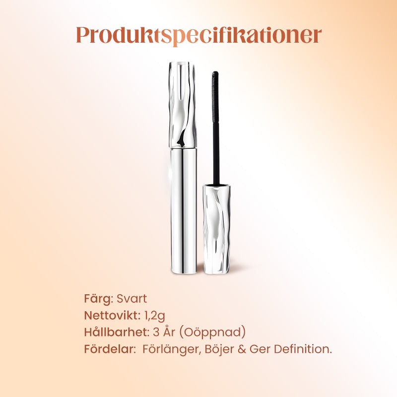 💄 KJØP 1 FÅ 1 GRATIS! ✨ Vannfast fibermaskara - Intens lengde og krøll med berikede fibre for klumpefri volum hele dagen 🌟👁️