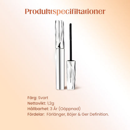 💄 KJØP 1 FÅ 1 GRATIS! ✨ Vannfast fibermaskara - Intens lengde og krøll med berikede fibre for klumpefri volum hele dagen 🌟👁️
