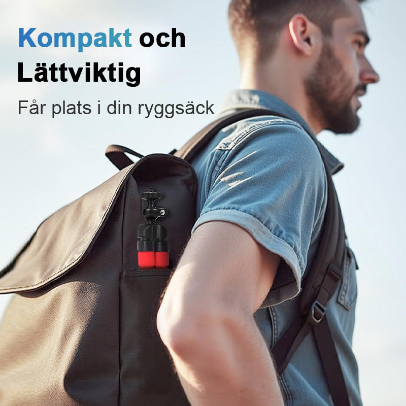 📸🔥 BLÄCKSFISK MINI STATIV – PERFEKT FÖR DIN SMARTPHONE & KAMERA!
