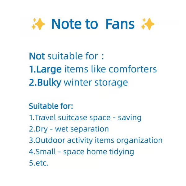 🎒 55% RABATT NU! ✨ USB Elektrisk Vakuumkompressionspåse - Rymdsparande Reslösning med Snabb Vakuumteknik för Klädlagring 📦✈️