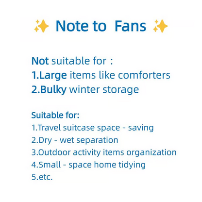 🎒 55% RABATT NU! ✨ USB Elektrisk Vakuumkompressionspåse - Rymdsparande Reslösning med Snabb Vakuumteknik för Klädlagring 📦✈️