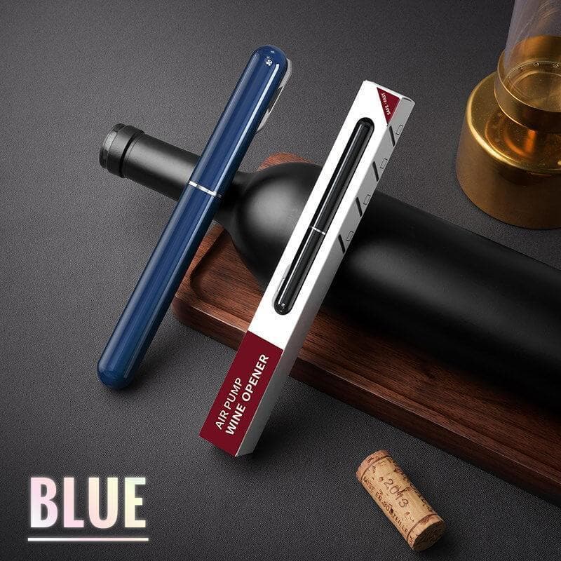 🍷 KJØP 2 FÅ 1 GRATIS! ⚡ Flaskeåpner med luftpumpe – Åpnes på 3 sekunder, stilig penndesign og inkluderer kran 🔧