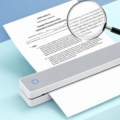 🔈🔈 50% RABATT! 🔥 Phomemo M08F Bluetooth-termoskrivare – bärbar, trådlös & appstyrd – perfekt för tatueringsstudios, kontor och kreativa projekt 🖨️📱