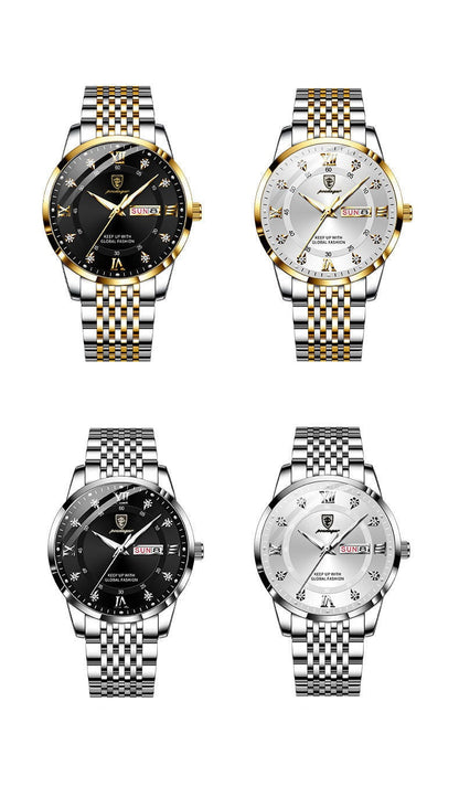 🎁Hot Sale 50% OFF⏳Men's Waterproof Luminous Calendar Quartz Watch