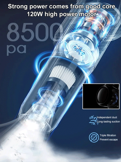 🔥Begränsad erbjudande 50% RABATT🔥Mångfunktionell sugblåsare 3-i-1 bärbar trådlös handdammsugare