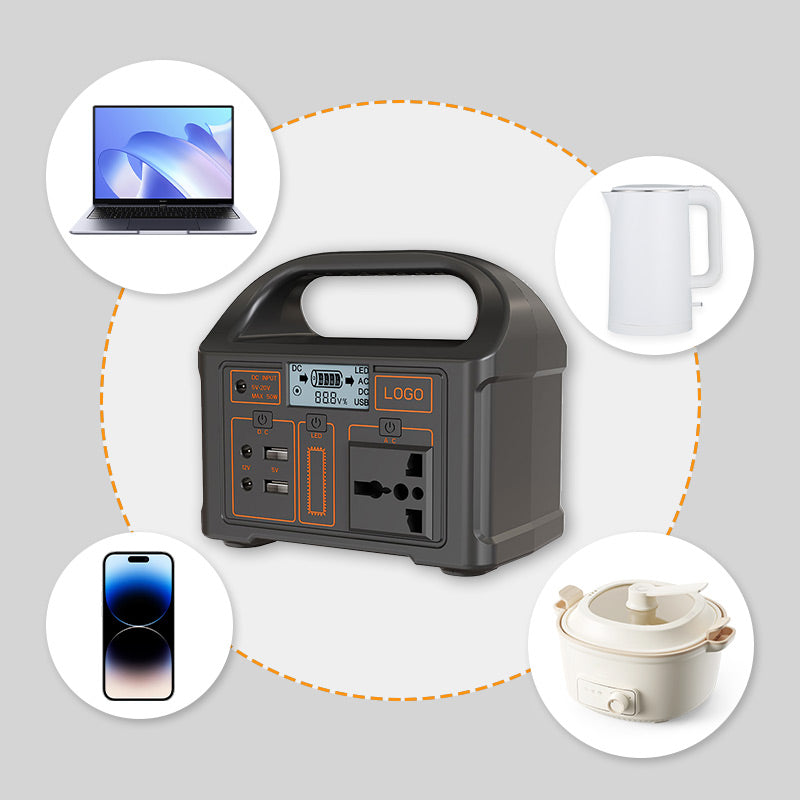 Bärbar nödkraftbank för utomhusbruk