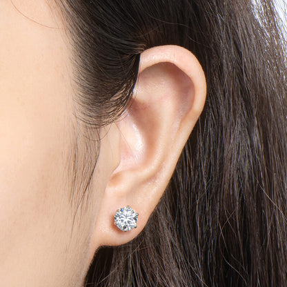 💎 60 % RABATT! ✨ Øredobber med seks klor og diamanter – Klassisk design, tidløs eleganse og perfekt gave ✨ 