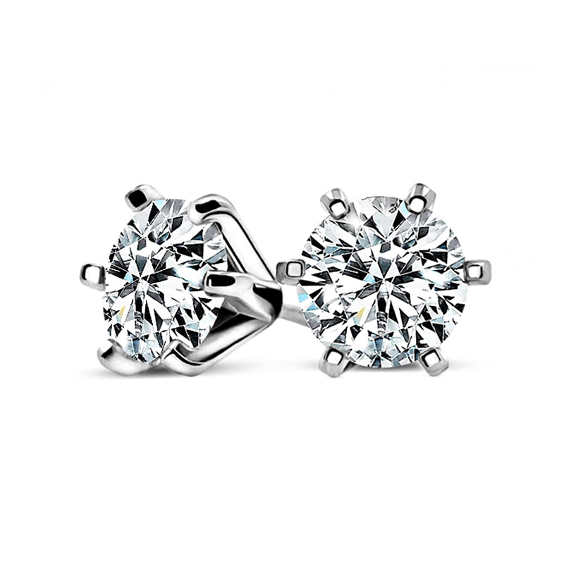 💎 60 % RABATT! ✨ Øredobber med seks klor og diamanter – Klassisk design, tidløs eleganse og perfekt gave ✨ 