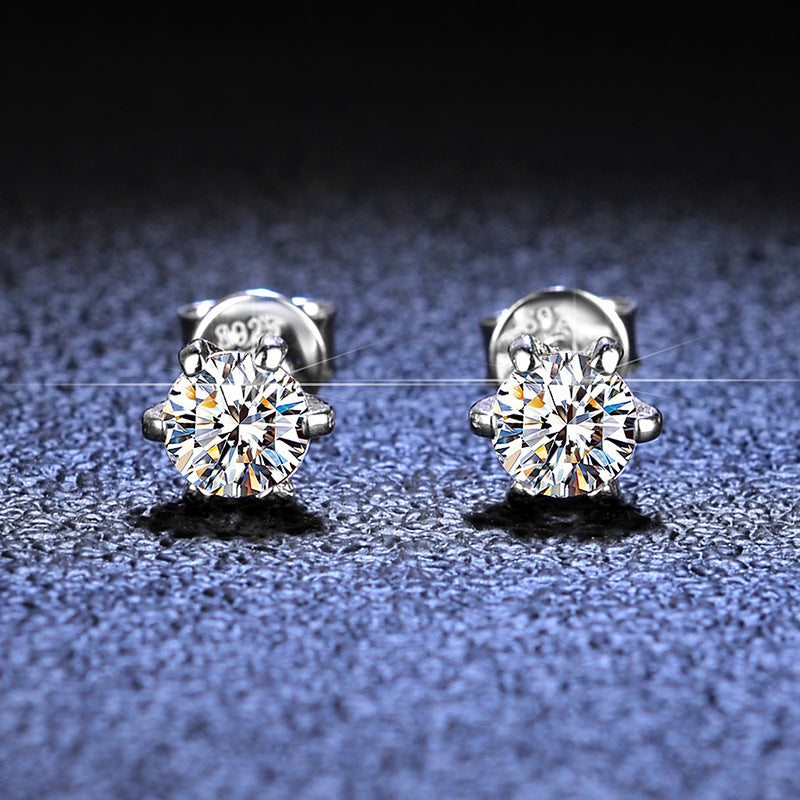 💎 60 % RABATT! ✨ Øredobber med seks klor og diamanter – Klassisk design, tidløs eleganse og perfekt gave ✨ 