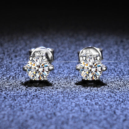 💎 60 % RABATT! ✨ Øredobber med seks klor og diamanter – Klassisk design, tidløs eleganse og perfekt gave ✨ 
