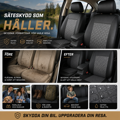 PU-läder bilsätesskydd – lättskött, smutsavvisande och stilrent skydd för bilsäten