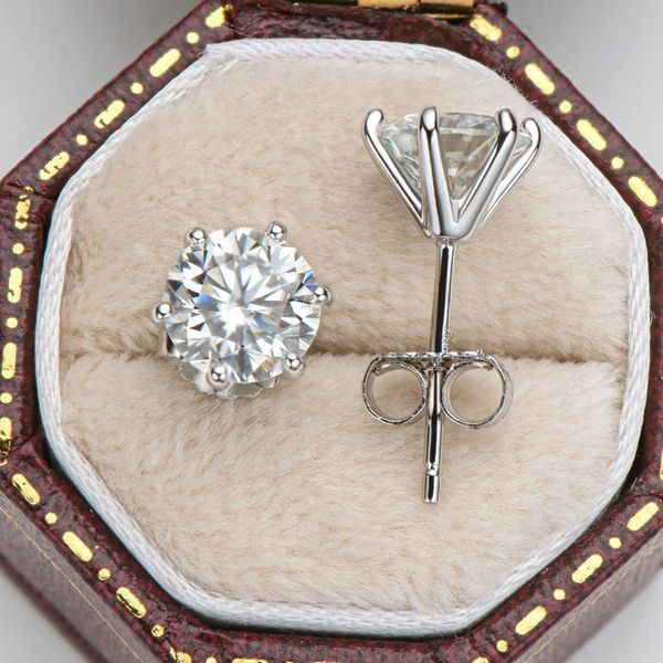💎 60 % RABATT! ✨ Øredobber med seks klor og diamanter – Klassisk design, tidløs eleganse og perfekt gave ✨ 