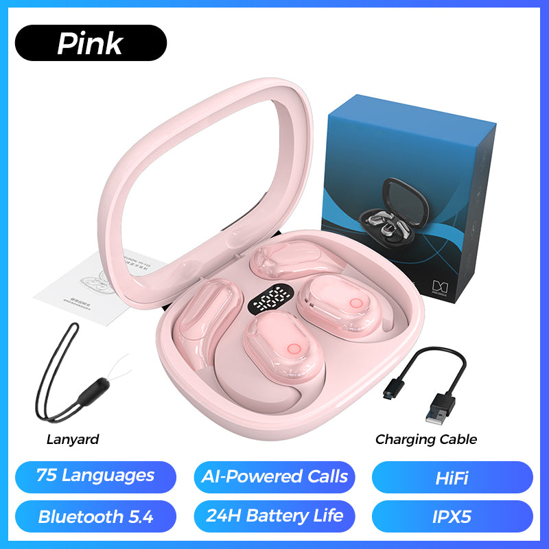 🎧AI röstöversättning Bluetooth-öronsnäckor