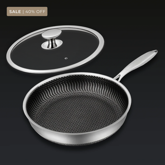 🍳✨ PREMIUM NON-STICK PANNA – SLIPPER INGA FASTBRÄNDA MATRESTER!