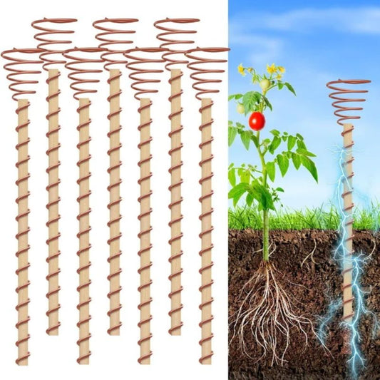 🔥 50% RABATT 🌱 Electro Culture Kopparantenn med enkel tråd – naturlig energi för starkare växttillväxt & grönare trädgård ✨