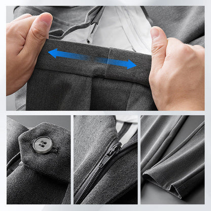 👔✨ BUSINESS CASUAL-KJOLBYXOR – BEKVÄM ELEGANS FÖR VARJE DAG! 🔥 Justerbart resårband – FRAKTFRITT vid köp av 2 par!