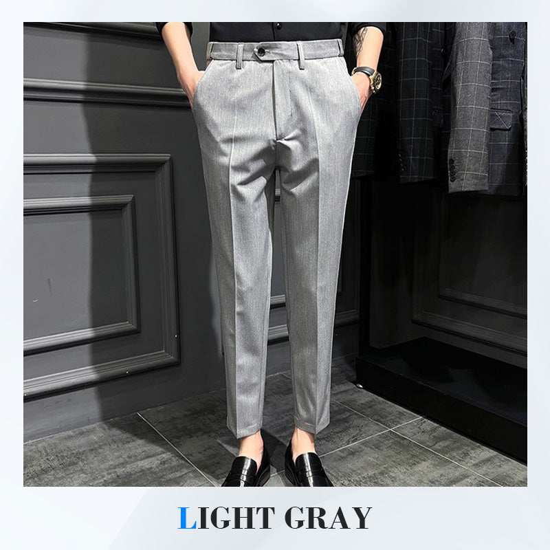 👔✨ BUSINESS CASUAL-KJOLBYXOR – BEKVÄM ELEGANS FÖR VARJE DAG! 🔥 Justerbart resårband – FRAKTFRITT vid köp av 2 par!