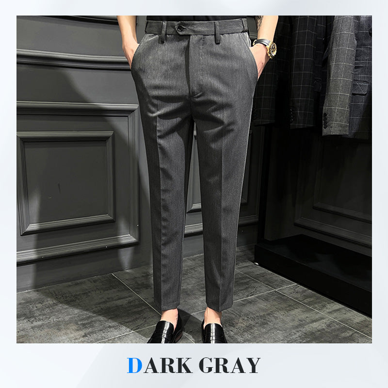 👔✨ BUSINESS CASUAL-KJOLBYXOR – BEKVÄM ELEGANS FÖR VARJE DAG! 🔥 Justerbart resårband – FRAKTFRITT vid köp av 2 par!