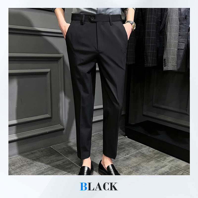 👔✨ BUSINESS CASUAL-KJOLBYXOR – BEKVÄM ELEGANS FÖR VARJE DAG! 🔥 Justerbart resårband – FRAKTFRITT vid köp av 2 par!