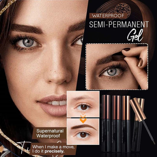 👑✨ 2 FÖR PRISET AV 1! NATURLIG ÖGONBRYNSGEL Hållbar & avrivbar – Få perfekt formade ögonbryn varje dag!