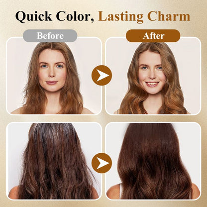 🥳🌈 Instant Result hårfärgningsschampo – snabb och enkel färguppfräschning hemma 💇‍♀️✨