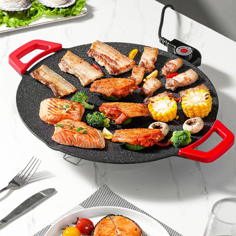 🔥 50 % RABATT! Gratis frakt! 🔥 🍳 Elektrisk stekeplate med slippbelegg ✨ Passer for innendørs og utendørs bruk ⚡ Viktige funksjoner: ✅ Ekstra stor overflate (40x25 cm) – kan grille 4 porsjoner samtidig ✅ Justerbar temperatur (80–230 °C) ✅ Enkel å rengjøre 