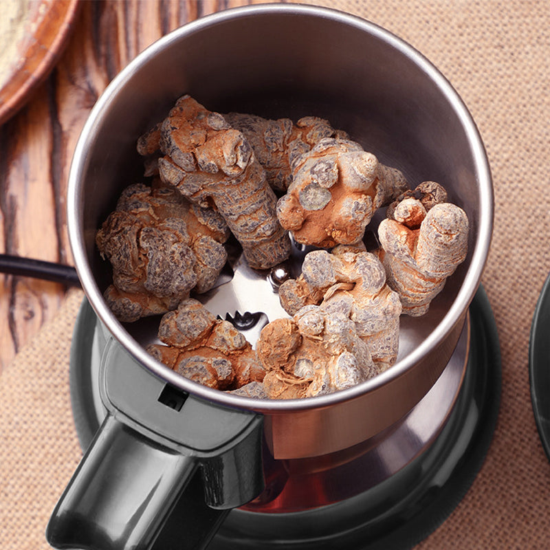 ☕ En liten maskin för många ingredienser – elektrisk kvarn för kaffebönor, kryddor och matlagning