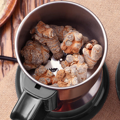 ☕ En liten maskin för många ingredienser – elektrisk kvarn för kaffebönor, kryddor och matlagning